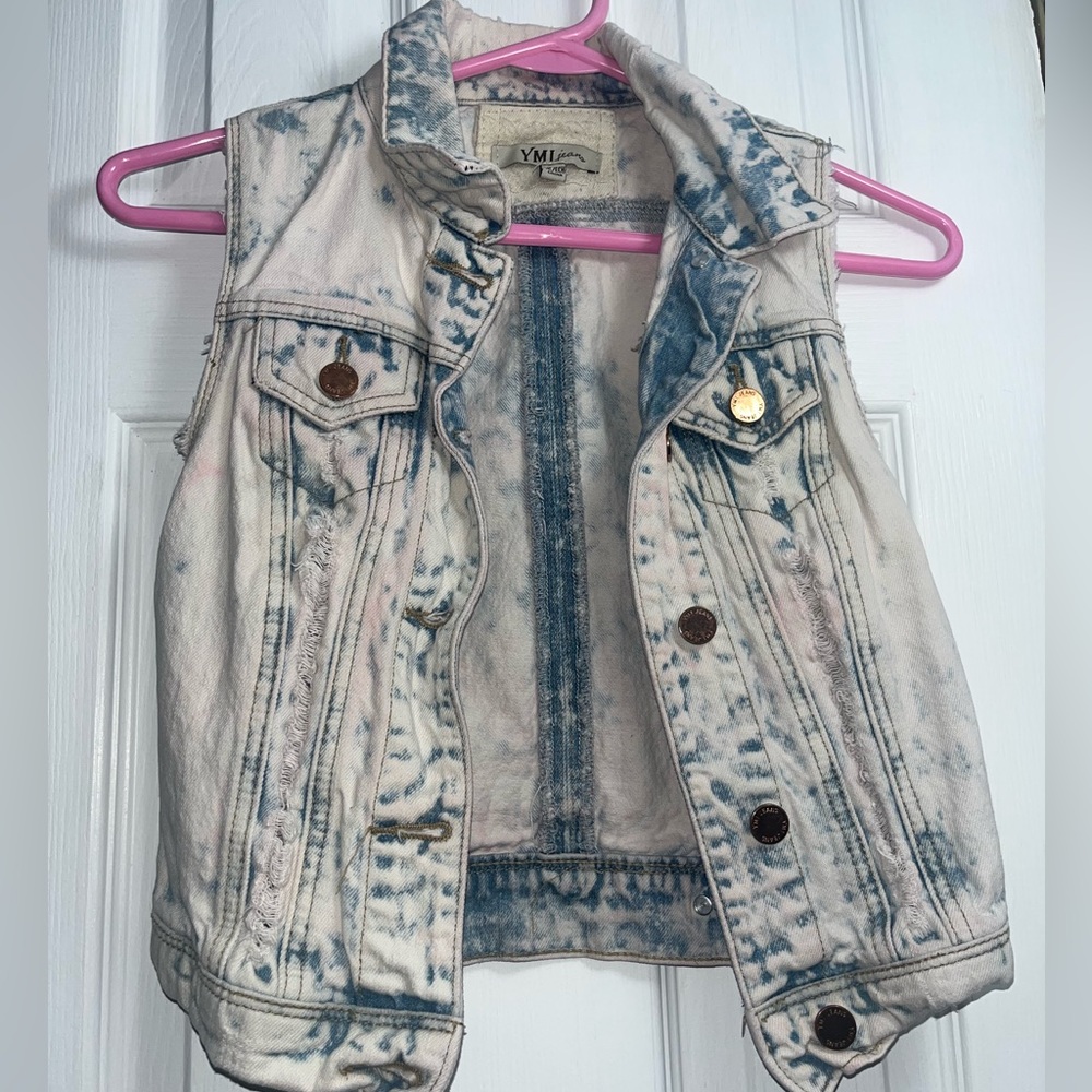 Denim vest
